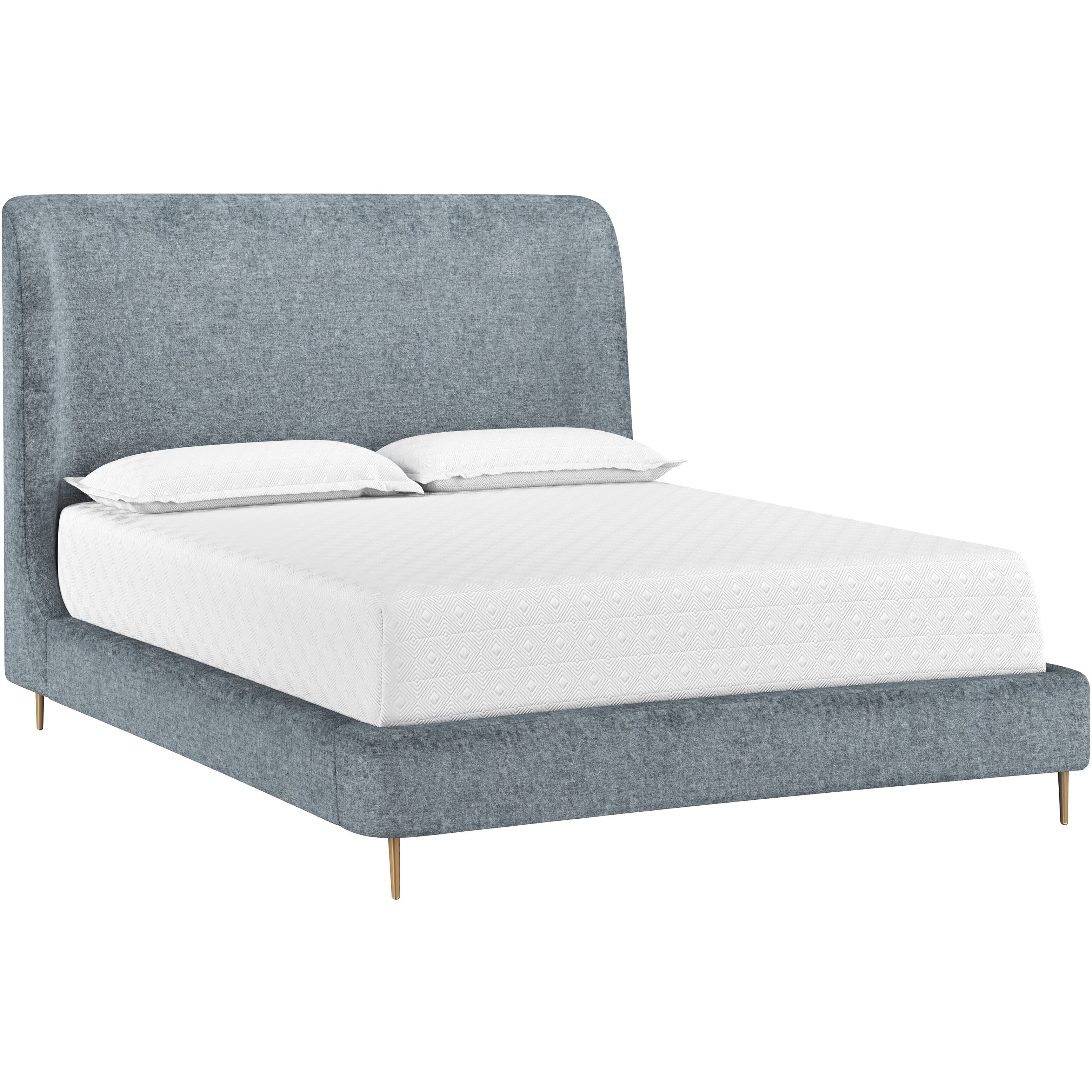 Tierra Bergen French Blue Bed, Queen